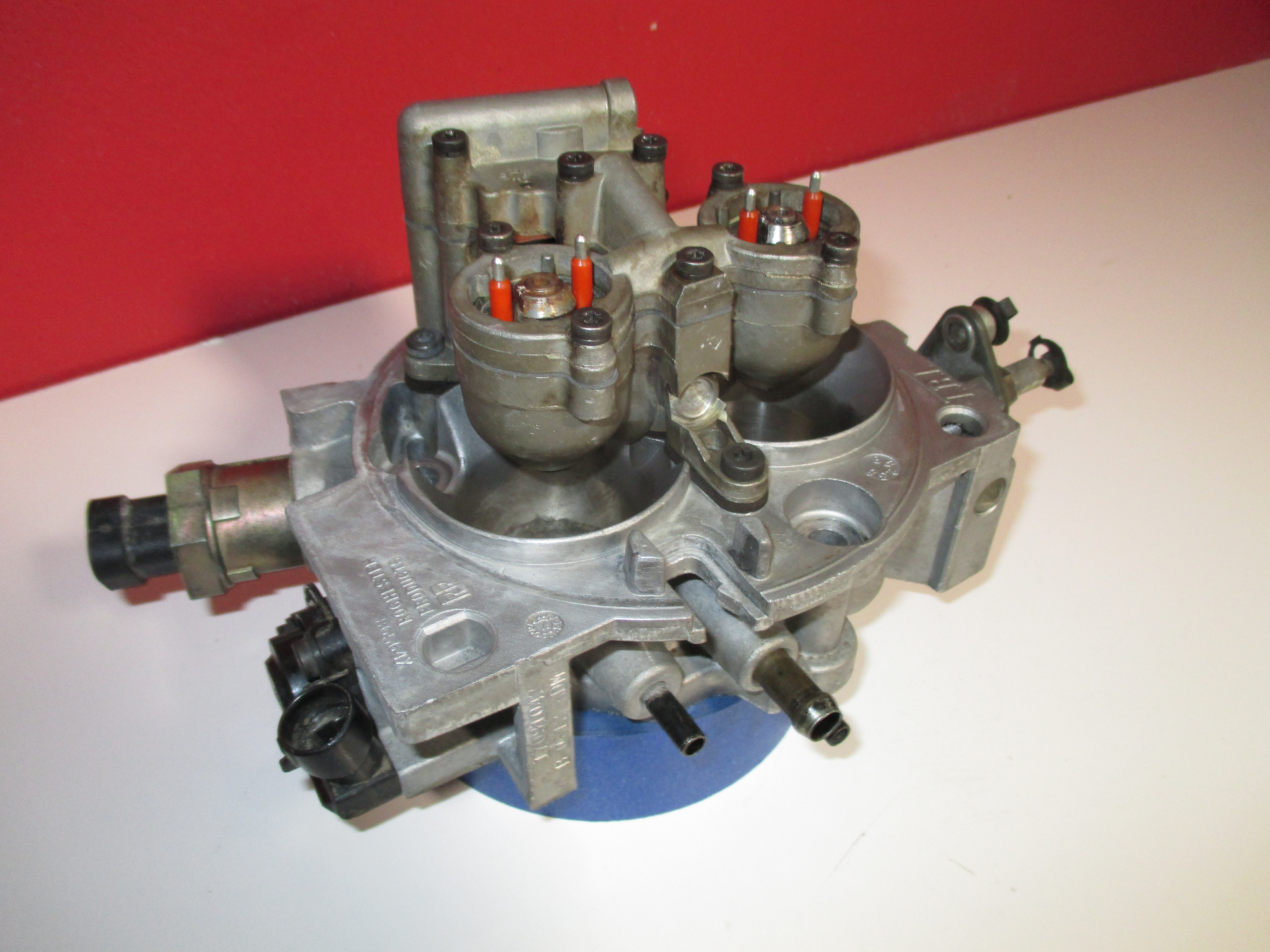 GM 5 7 350 TBI Throttle Body Cleaned Matched Injectors Late TPS 