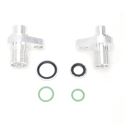 LS Swap AC Compressor adapter fittings for Denso 10S17F & 10S20F