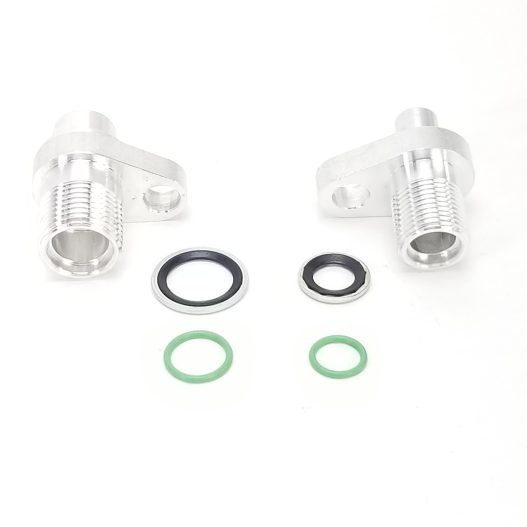 LS Swap AC Compressor adapter fittings for Denso 10S17F & 10S20F - Image 2