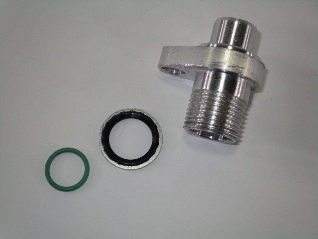 LS Swap AC Compressor adapter fittings for Denso 10S17F & 10S20F WARR Performance LLC