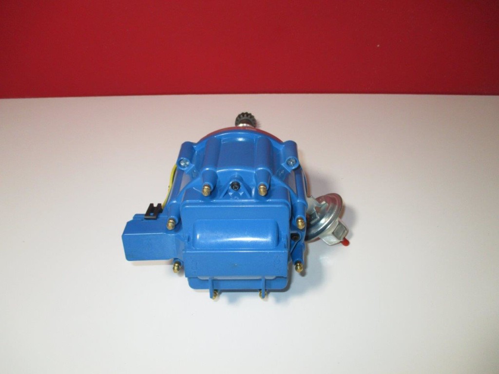 HEI Small Block Ford Distributor w/ 65k Volt Coil Blue Cap 289/302