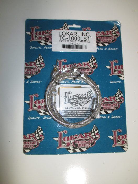 LS1 36" Lokar Hi-Tech Throttle Cable #TC-1000LS1 - Image 2