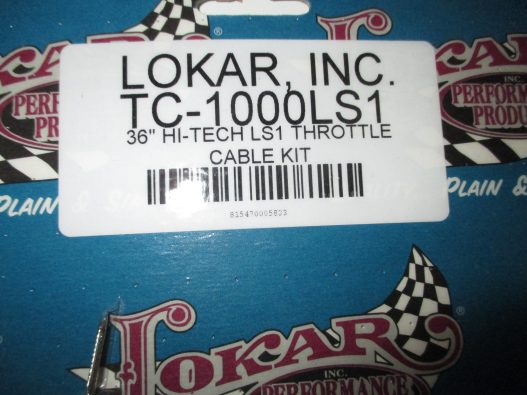 LS1 36" Lokar Hi-Tech Throttle Cable #TC-1000LS1 - Image 3