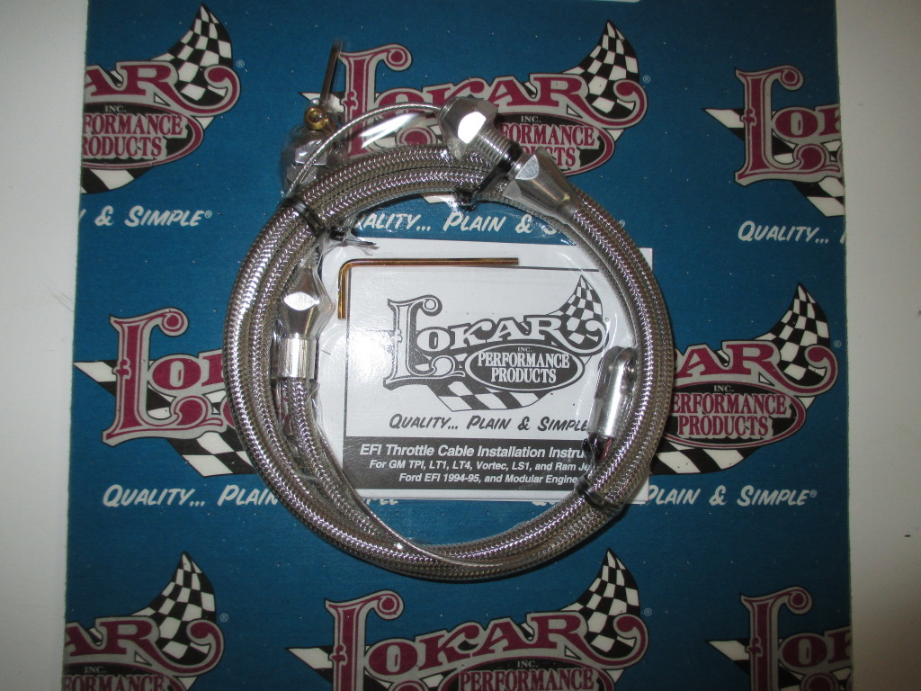 LS1 36" Lokar HiTech Throttle Cable TC1000LS1 WARR Performance LLC
