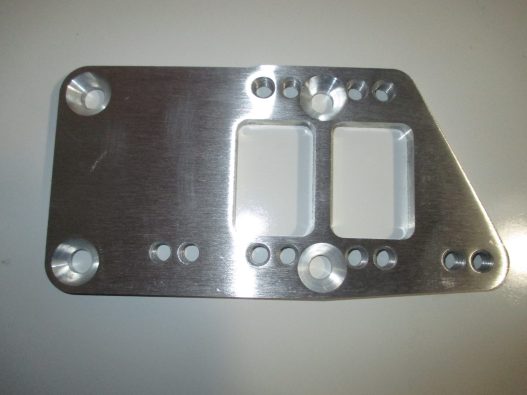LS1 Engine Mount Adapter Plates - 4.8, 5.3, 5.7, 6.0, 6.2 - 4 Position Aluminum - 81100 - Image 3