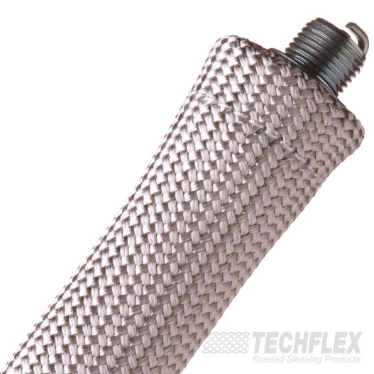 7'5" Spark Plug Boot Protectors, 8 Pack, Natural - Techflex UUN7.50NT