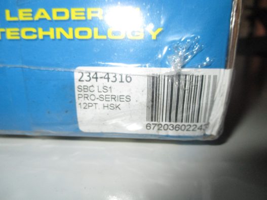 ARP Chevrolet Small Block LS1 pro-series thru '03 12pt Head Stud Kit #234-4316 - Image 4
