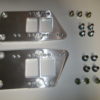 LS1 Engine Mount Adapter Plates with Poly Mounts LSX LQ9 - 4 Position Aluminum - Image 7