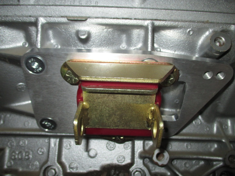 LS1 Engine Mount Adapter Plates with Poly Mounts LSX LQ9 4 Position