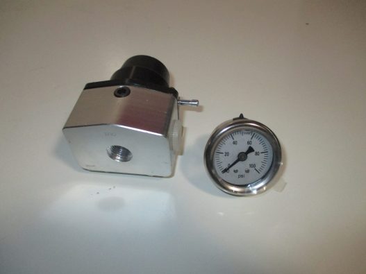 EFI Fuel Pressure Regulator and 0-100 psi Gauge - Top Street Performance - Image 9