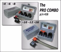 Koul Tools AN Hose Assembly Tools Pro Kit #416 -4 to -16 Hose Sizes BEP41315