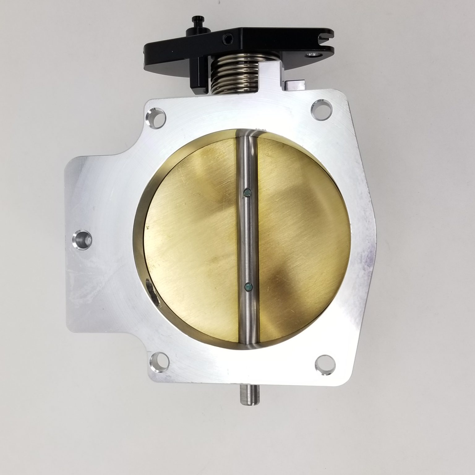 92mm Throttle Body 4 Bolt Aluminum No Vent Tube LS1 LS2 LS3 LQ9