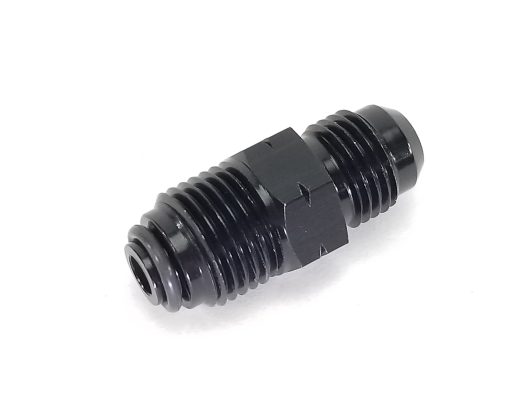 -6AN Adapters for TBI Throttle Body Fuel fittings - Black Anodized - 47-0046 - Image 3