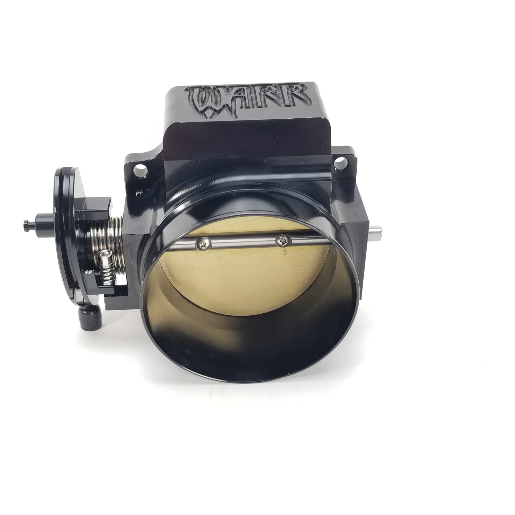 Black Anodized 92mm Throttle Body No Vent Tube 4 Bolt LS1 LS2 LS3