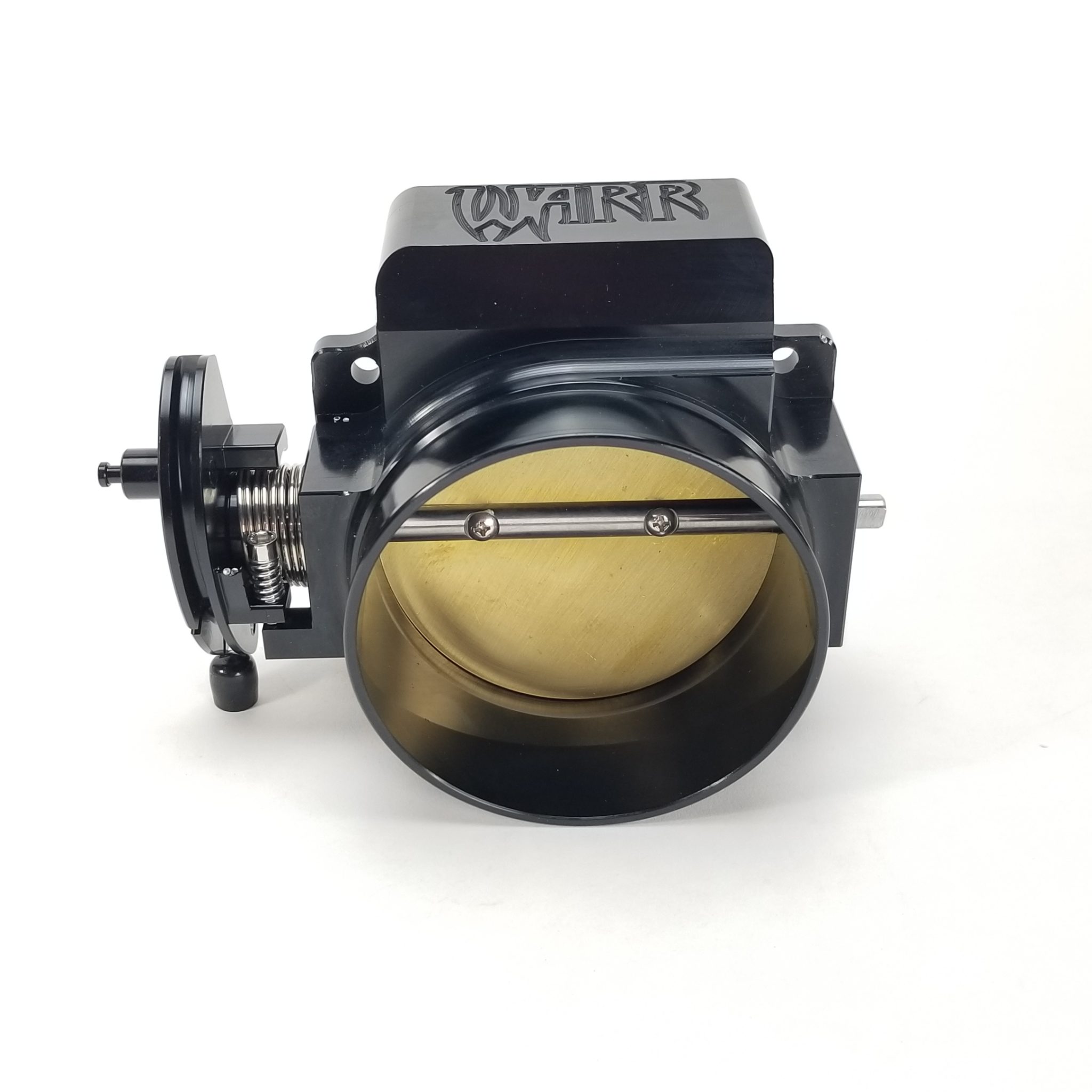 Black 102mm Throttle Body No Vent Tube 4 Bolt LS1 LS3 LSX WARR