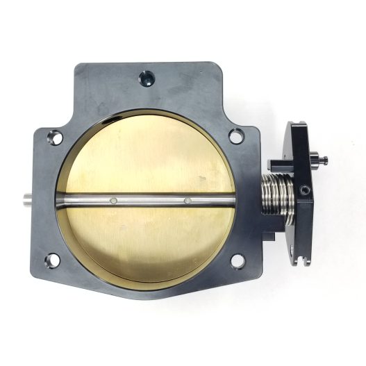 Black 102mm Throttle Body- No Vent Tube- 4 Bolt- LS1 LS3 LSX - Image 9