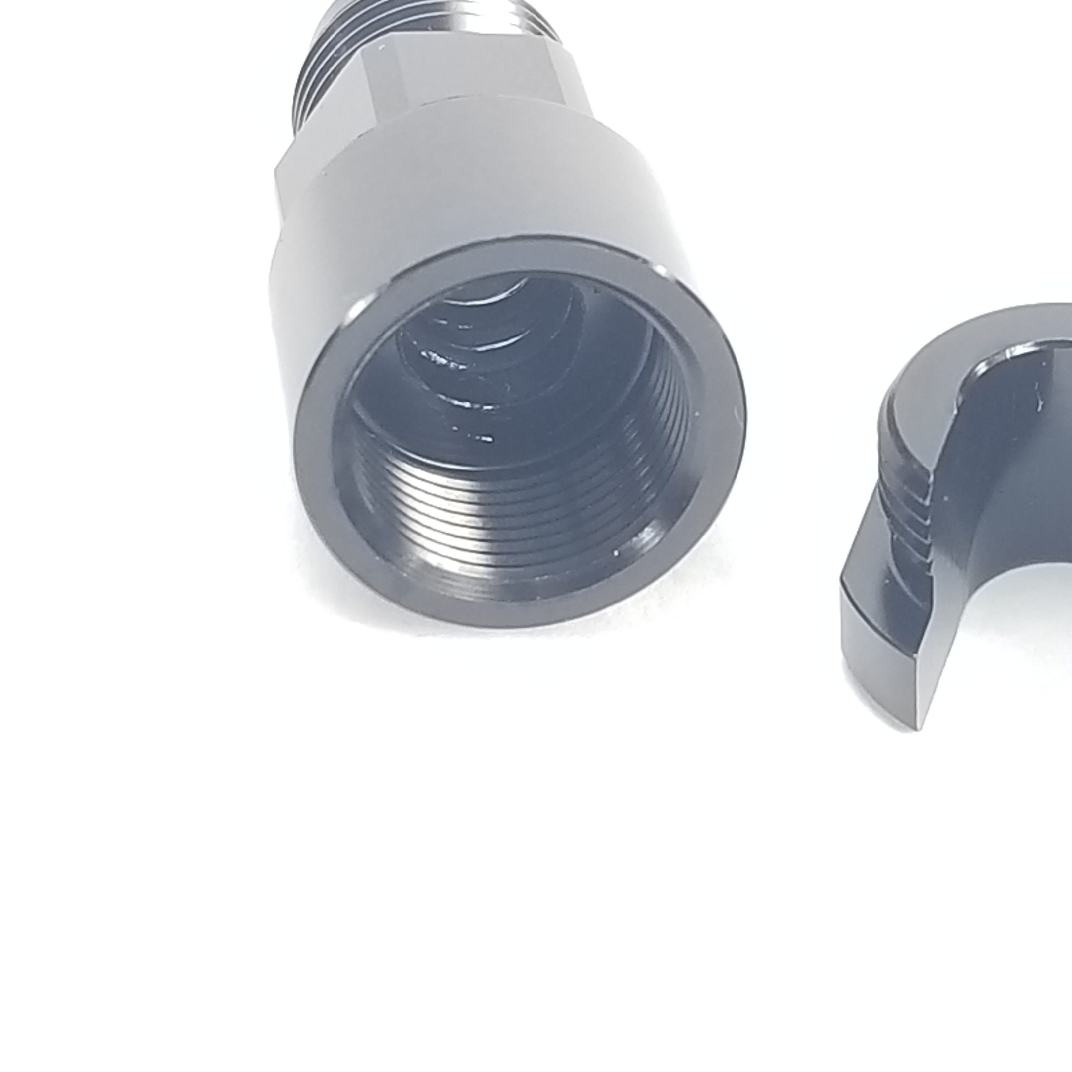 Russell Push On EFI -6 AN Male - 5/16 Hardline Fuel Fitting Black LT1 LT4 LS1 #644113 - Image 4