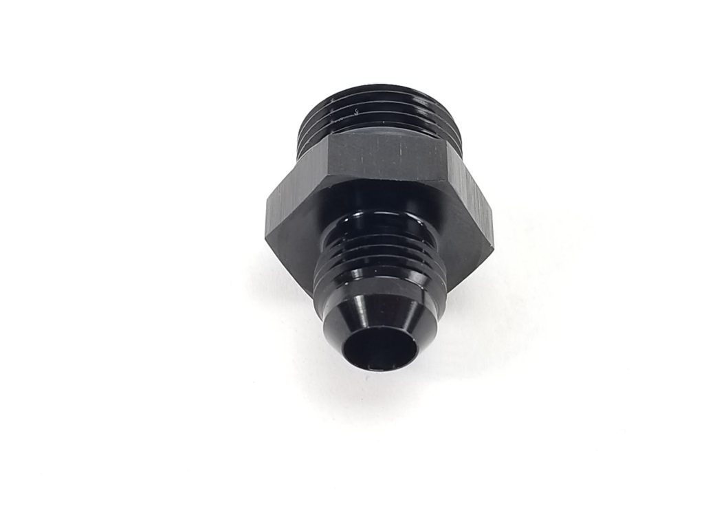 Fuel Rail Fitting Kit 3 6AN adapters & 1 Plug For Holley or Other