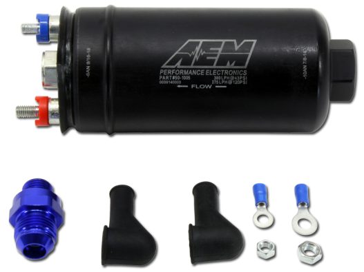 AEM 380LPH Inline High Flow Fuel Pump #50-1005
