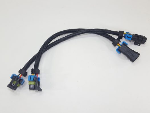 Two 12" GM LS2 LS3 LS7 Oxygen O2 Sensor Extension Harnesses 2010 Camaro Style