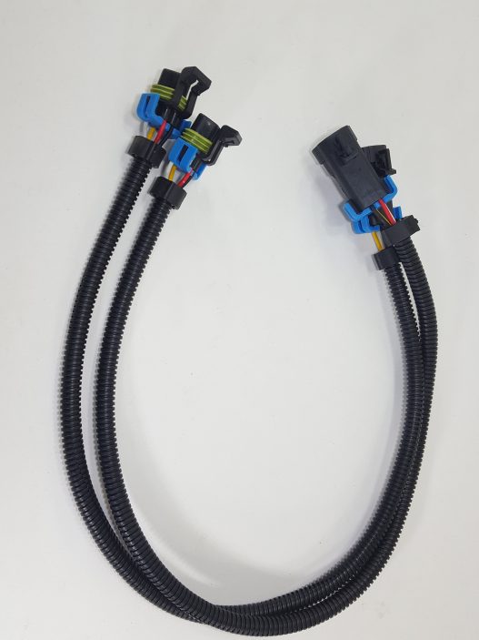 Two 24" GM LS2 LS3 LS7 Oxygen O2 Sensor Extension Harnesses 2010 Camaro Style