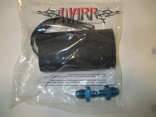 Walbro Fuel Pump & Corvette Style Filter/Regulator Kit For Returnless Fuel Rails -6AN - Image 3