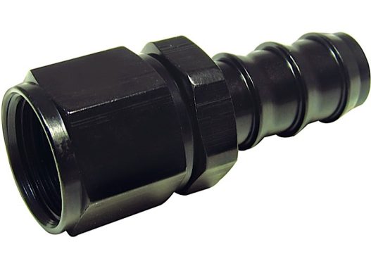 -8 AN Push-Loc Straight Swivel Hose End #13452