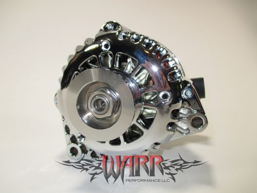 High Output GM Alternator - F Body LS1 LS6- 180 amp Chrome - CS130D Style Chrome - Image 2