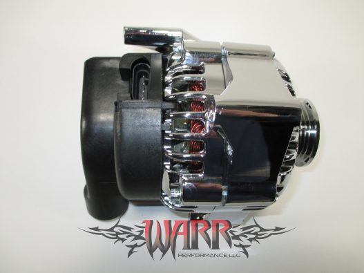 High Output GM Alternator - F Body LS1 LS6- 180 amp Chrome - CS130D Style Chrome - Image 5