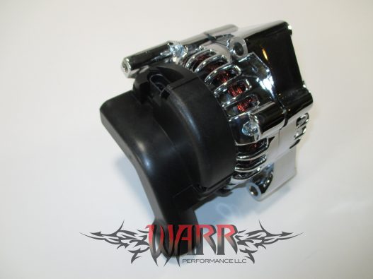 High Output GM Alternator - F Body LS1 LS6- 180 amp Chrome - CS130D Style Chrome - Image 6
