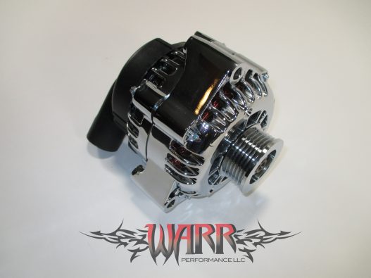 High Output GM Alternator - F Body LS1 LS6- 180 amp Chrome - CS130D Style Chrome - Image 7