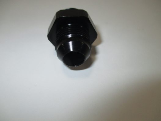 -8AN to -8 ORB (O-ring port) Adapter Fitting, Black #14788 - Image 2
