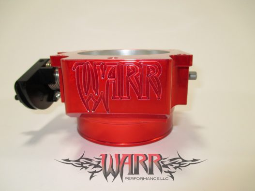 Powder Coated 92mm LS Throttle Body without Vent Tube -4 Bolt - LS1 LS2 LSX - Image 4