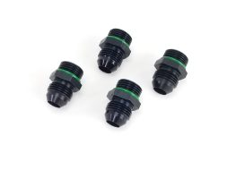 Fuel Rail Fitting Kit 4 -8AN adapters - For Holley or Other -8ORB Rails - 47-0042