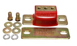 Transmission Mount Red Zinc Finish Performance Polyurethane - Energy Suspension #3.1108R