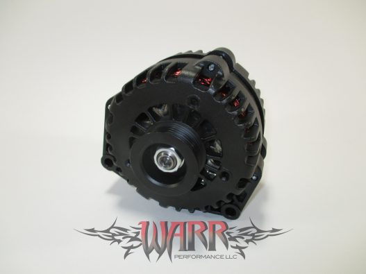 High Output GM Alternator - LS1 Trucks - 180 amp - Black - AD244 Style