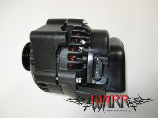 High Output GM Alternator - F Body LS1 LS6- 180 amp - Black - CS130D Style - Image 4