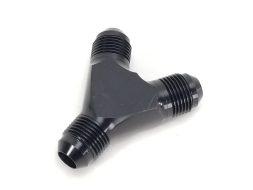 -8AN "Y" Fitting -8AN Inlet & Outlets - For fuel rail feed and returns - 14352