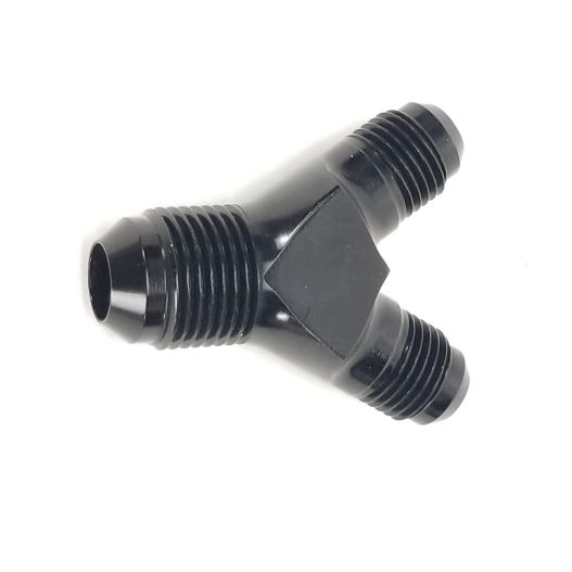 AN "Y" Fitting -8AN Inlet & Two -6AN Outlets #14351