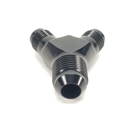 AN "Y" Fitting -8AN Inlet & Two -6AN Outlets #14351 - Image 4