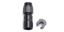 Russell EFI Straight 5/16" to -6AN SAE Female Quick-Disconnect Hose End #611253