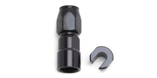 Russell EFI Straight 5/16" to -6AN SAE Female Quick-Disconnect Hose End #611253
