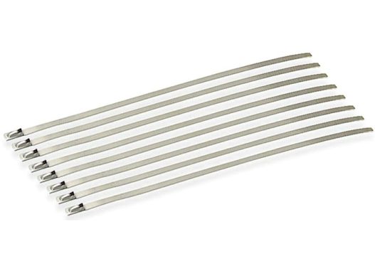 Titanium Style Volcano Exhaust Wrap - 2" x 50' with 8 Ties - Image 2