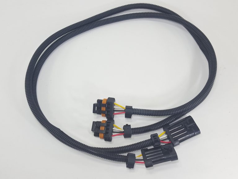 Two 36" GM LS1 Oxygen O2 Sensor Extension Harnesses 4 Wire Flat