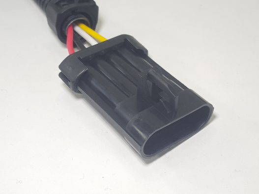 Two 36" GM LS1 Oxygen O2 Sensor Extension Harnesses- 4 Wire Flat Connector - Image 3