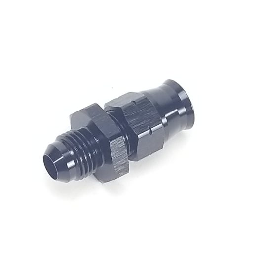 3/8" Tube to -6AN Male Adapter Fitting - Black - Vibrant 16456