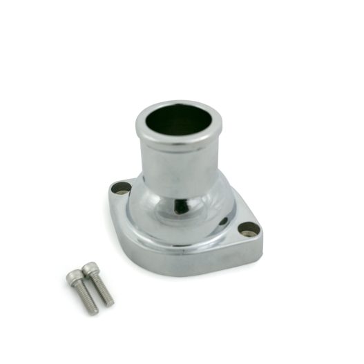 GM LSX Chrome Aluminum Straight Water Neck - Image 2