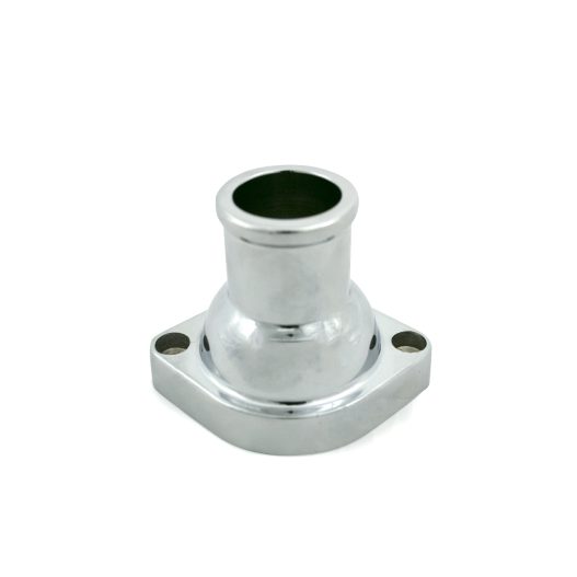 GM LSX Chrome Aluminum Straight Water Neck