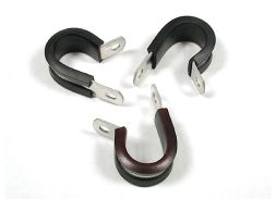 3/8" ID Insulated "Cushion" Clamps - 20/pkg  Big End Performance