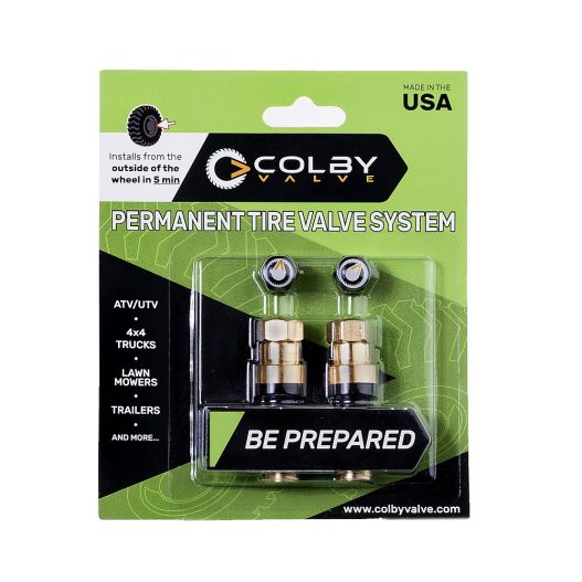 Colby Valve Permanent Tire Valve Stems – 2-Pack  #CV-PV2